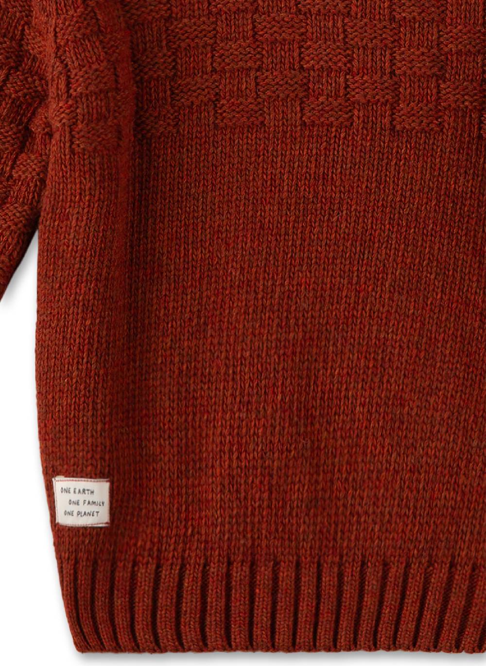 Sanetta Strick-Pullover Rot Fabrikverkauf