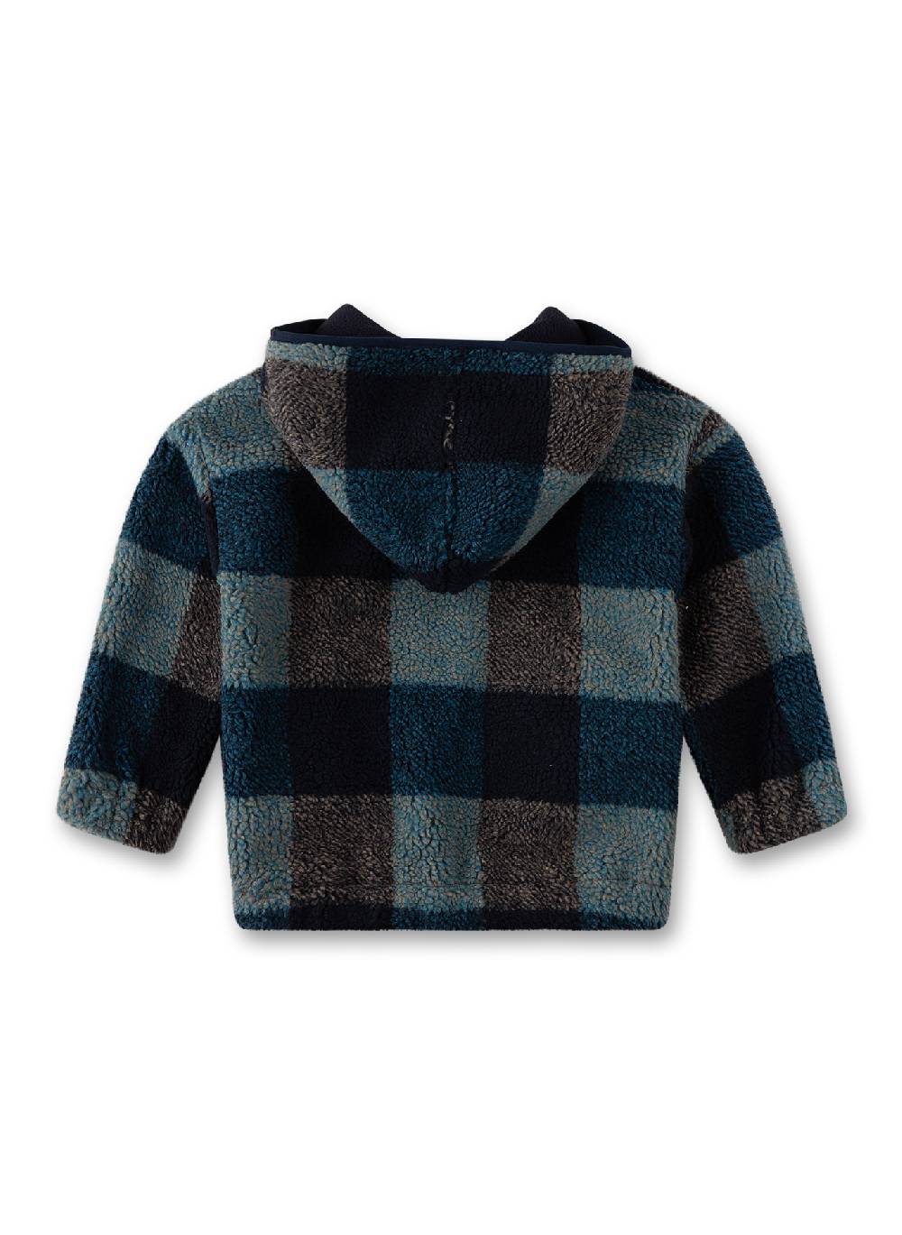 Sanetta Jungen-Jacke Blau aus Teddyplüsch Limitierter Zeitrabatt