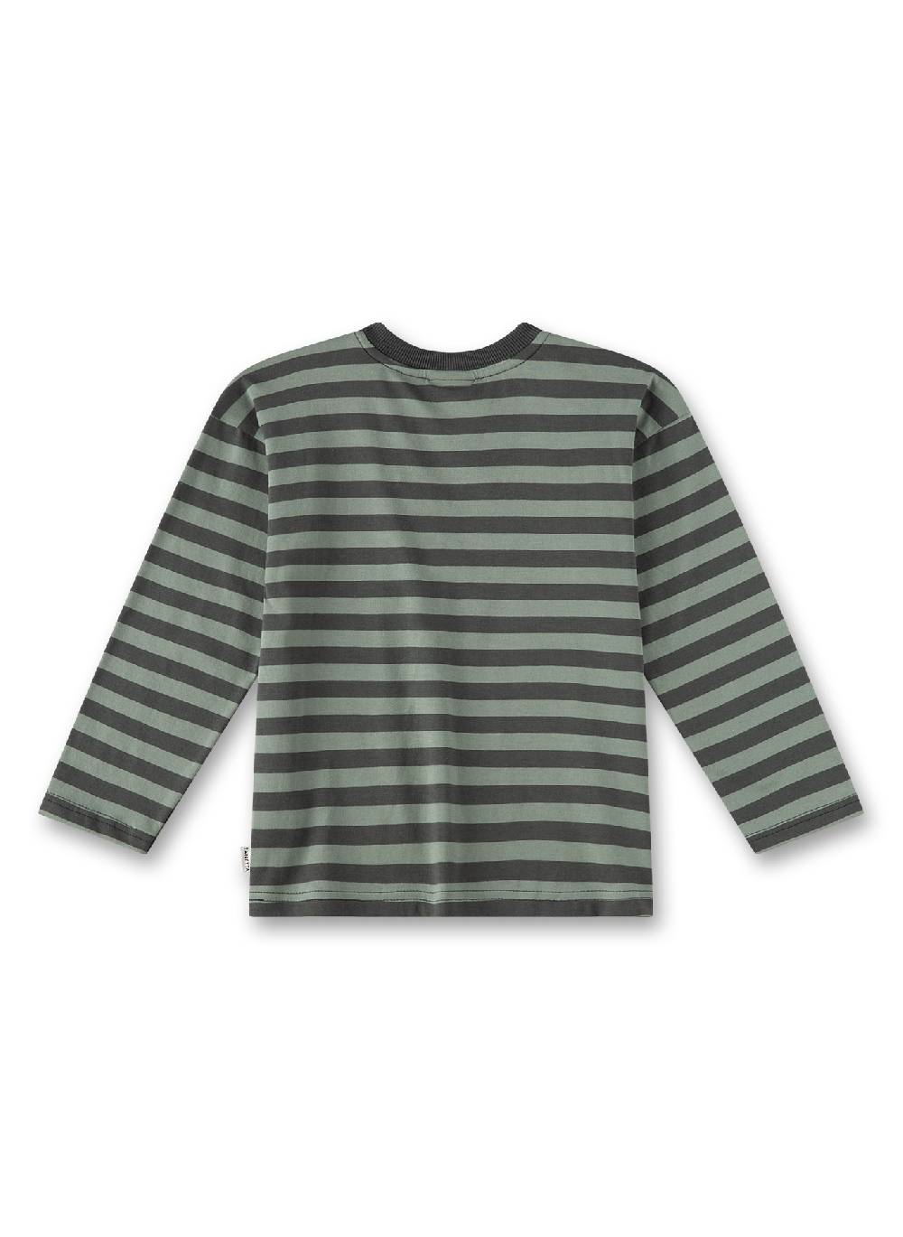 Sanetta Jungen-Langarmshirt Grün Rabatt