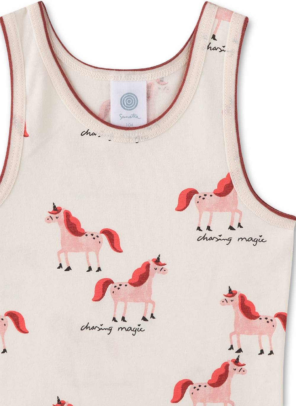 Sanetta Mädchen-Unterhemd Off-White Online Shopping