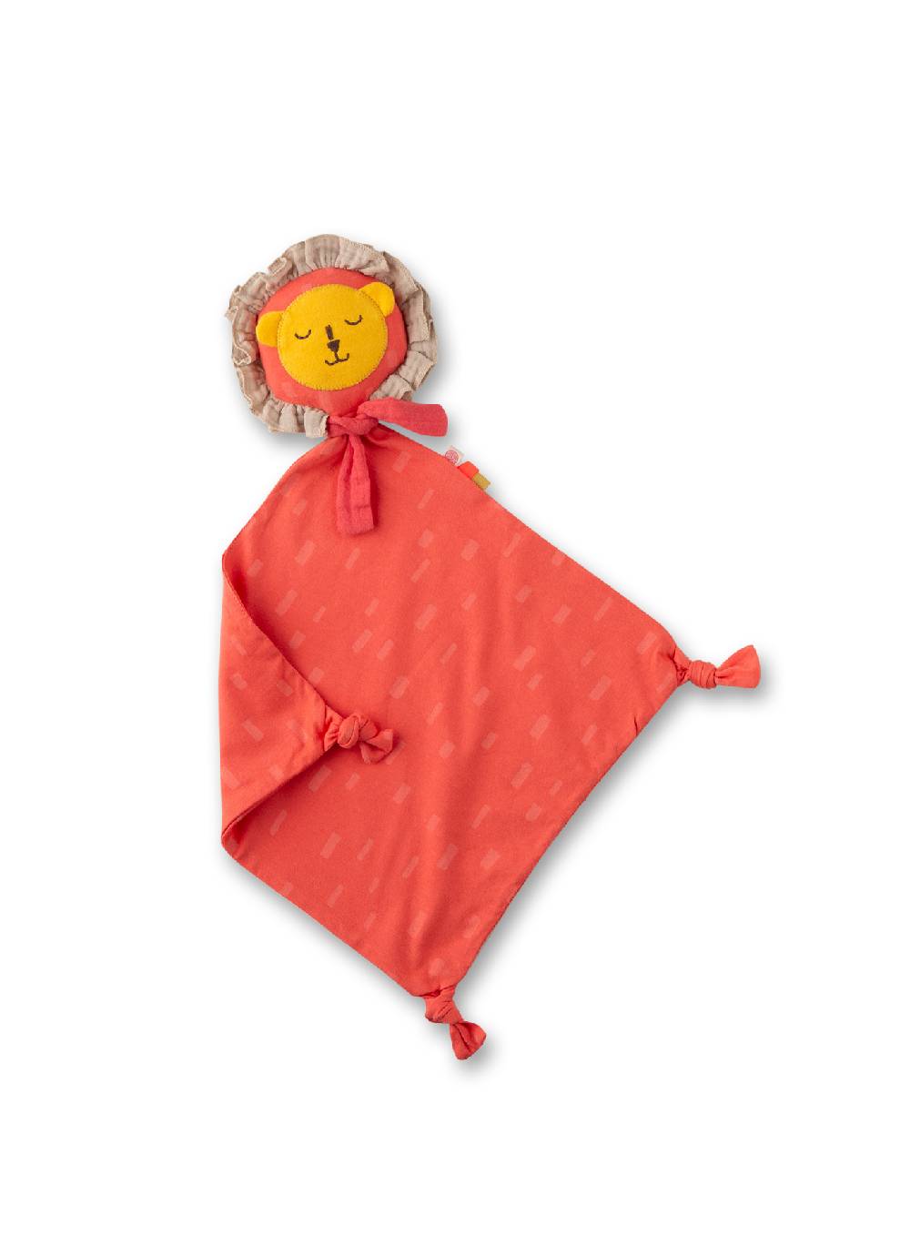 Sanetta Schmusetuch mit Löwenkopf Rot