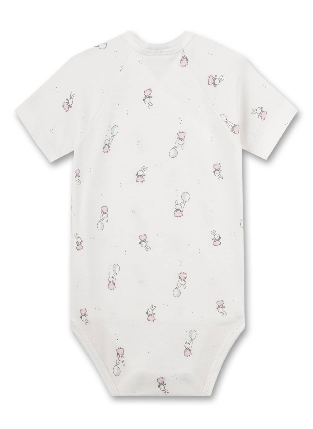 Sanetta Wickelbody kurzarm Off-White Bis zu 50% Rabatt