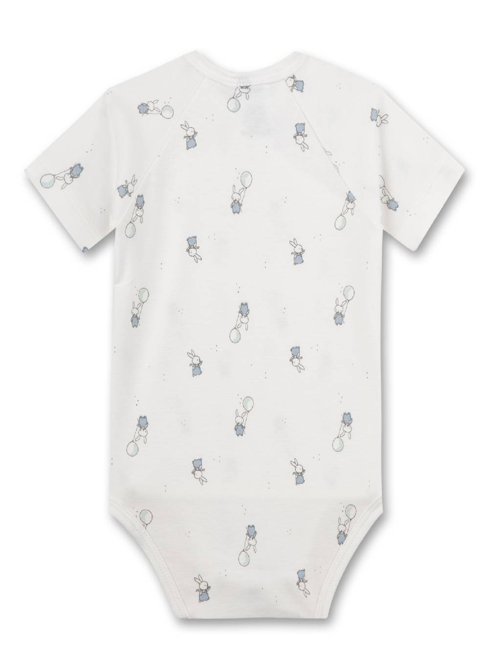 Sanetta Wickelbody kurzarm Off-White Nur für heute