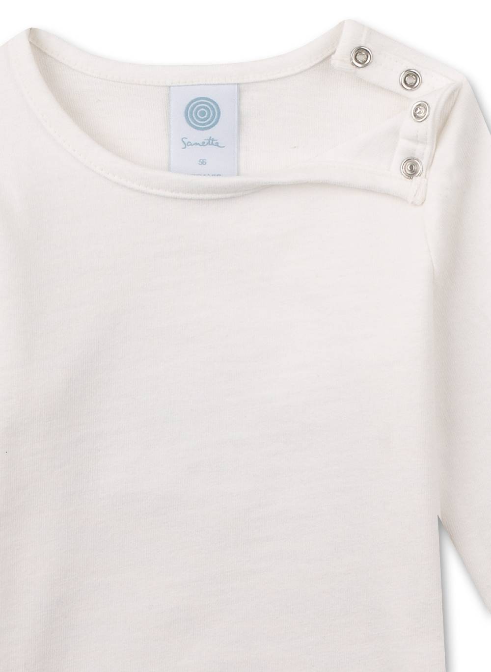 Sanetta Unisex-Langarmshirt Beige Vierteljährliche Förderung