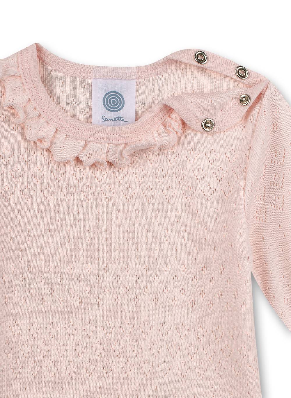 Sanetta Body langarm Rosa 50% Rabatt mit kostenlosem Versand