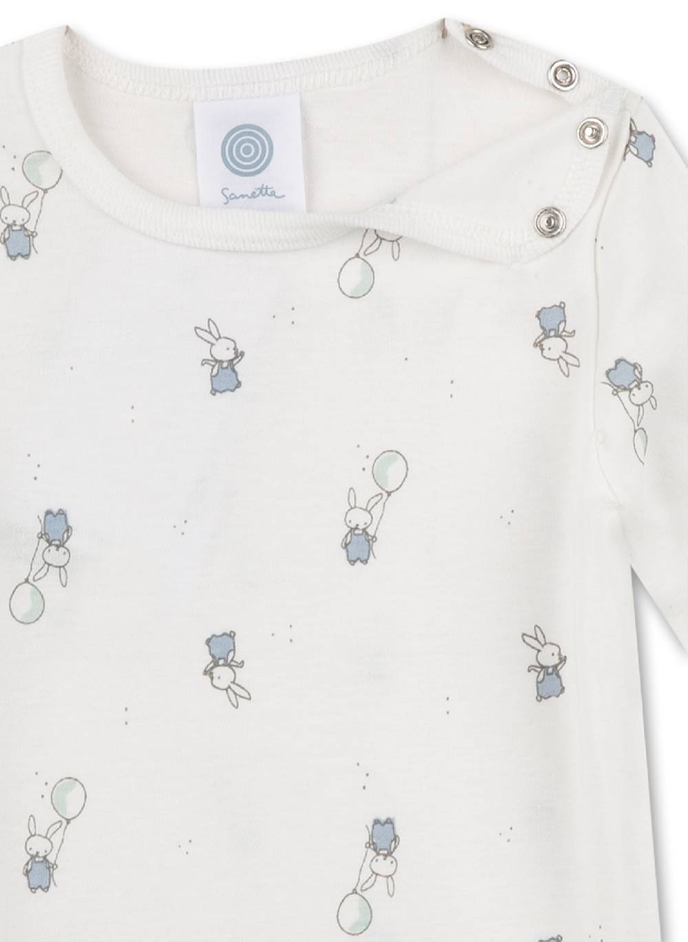 Sanetta Body langarm Off-White Online