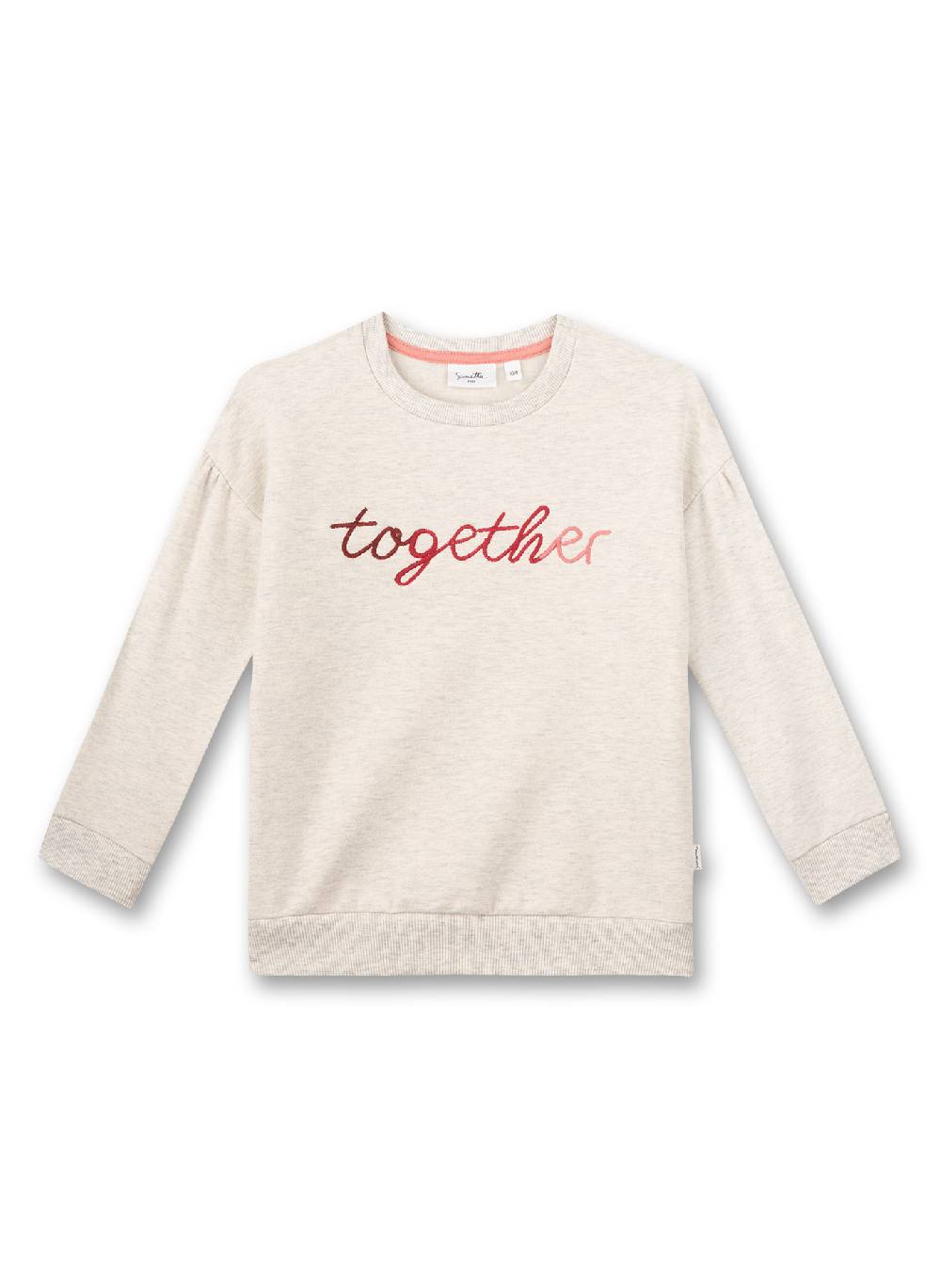 Sanetta Mädchen-Sweatshirt Beigemelange Angebote