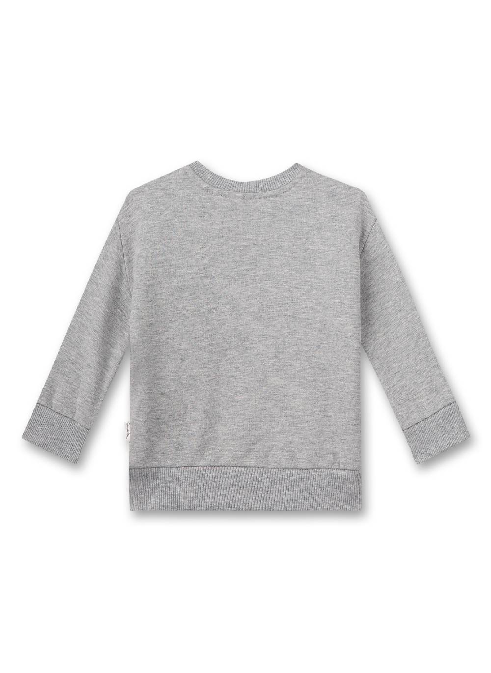 Sanetta Unisex-Sweatshirt Graumelange im Angebot