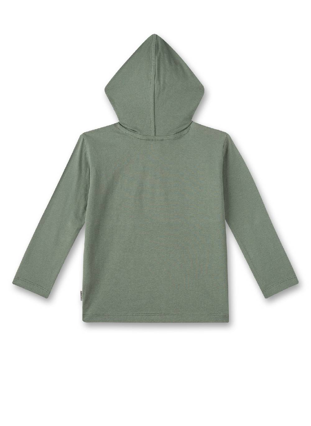 Sanetta Jungen-Langarmshirt mit Kapuze Grün Muttertagsangebot