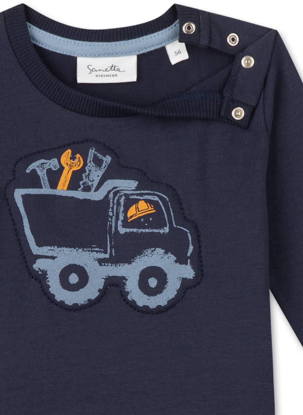 Sanetta Jungen-Shirt langarm Dunkelblau Heißer Verkauf