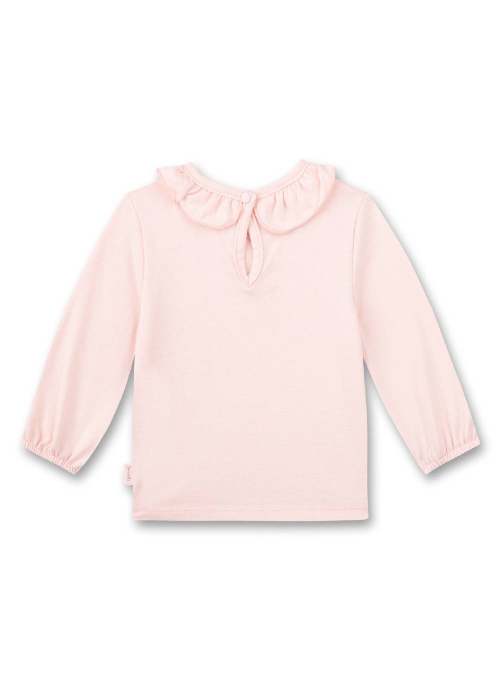 Sanetta Mädchen-Shirt langarm Rosa mit Kragen zollfrei