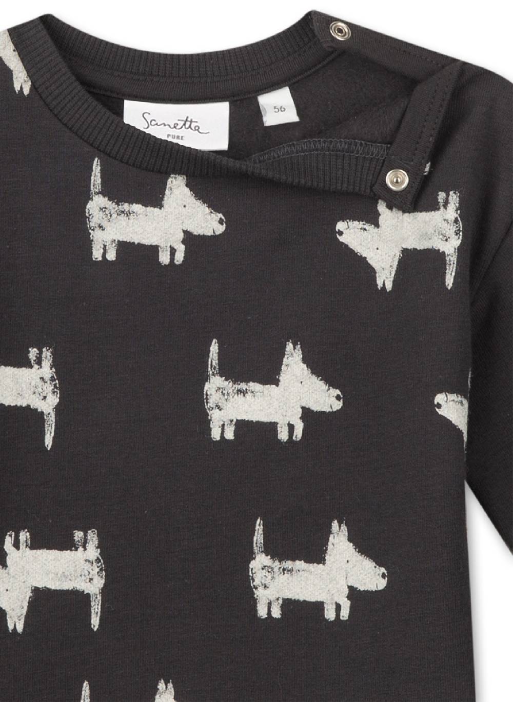 Sanetta Jungen-Sweatshirt Dunkelgrau Hotsell