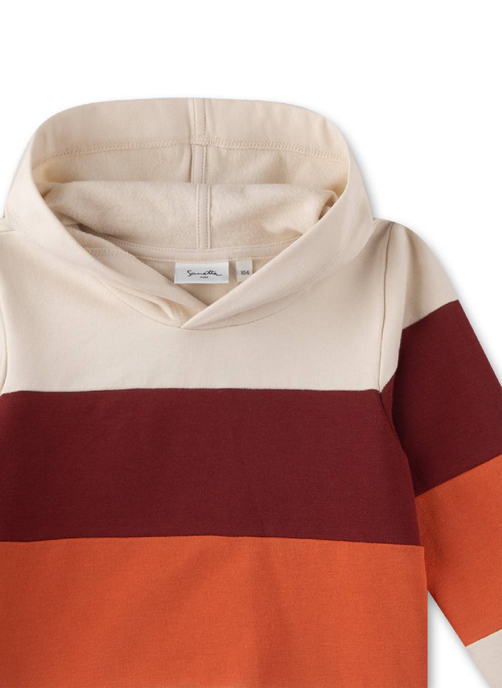 Sanetta Jungen-Sweatshirt Beige mit Kapuze Online Shopping