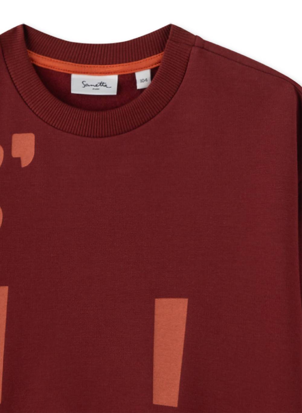 Sanetta Jungen-Sweatshirt Rot Weihnachtsangebot
