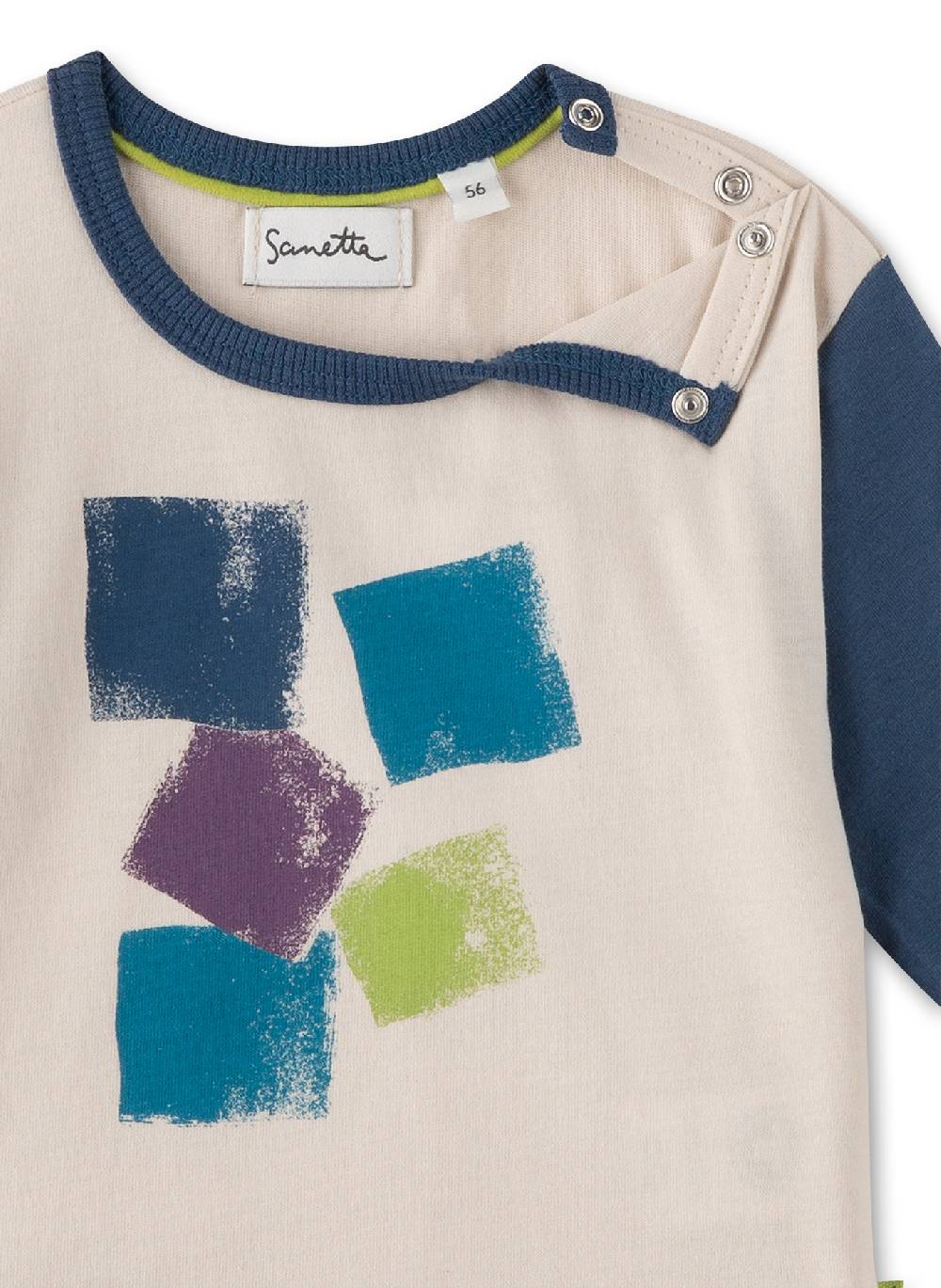Sanetta Jungen-Langarmshirt Beige Blitzangebot