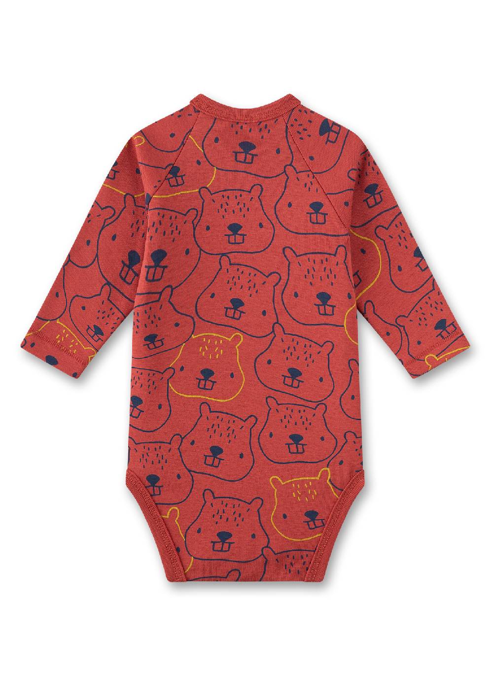 Sanetta Wickelbody langarm Rot Sonderangebote
