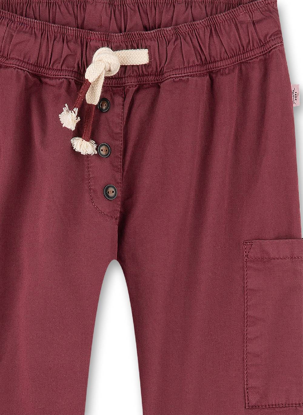Sanetta Mädchen-Hose Weinrot Letzte 2 Tage