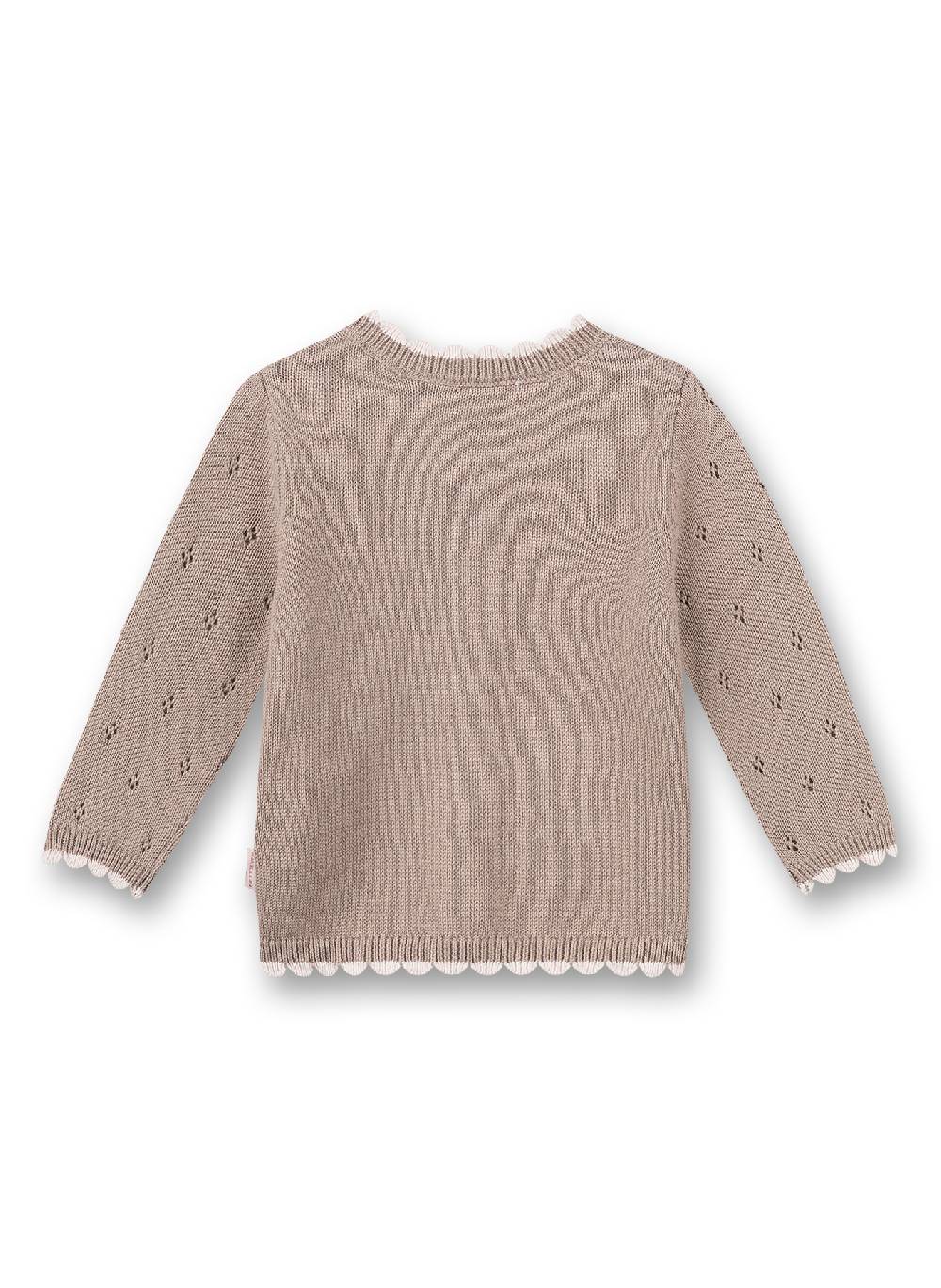 Sanetta Mädchen-Cardigan Braun Lovely Teddy Letzter Tag