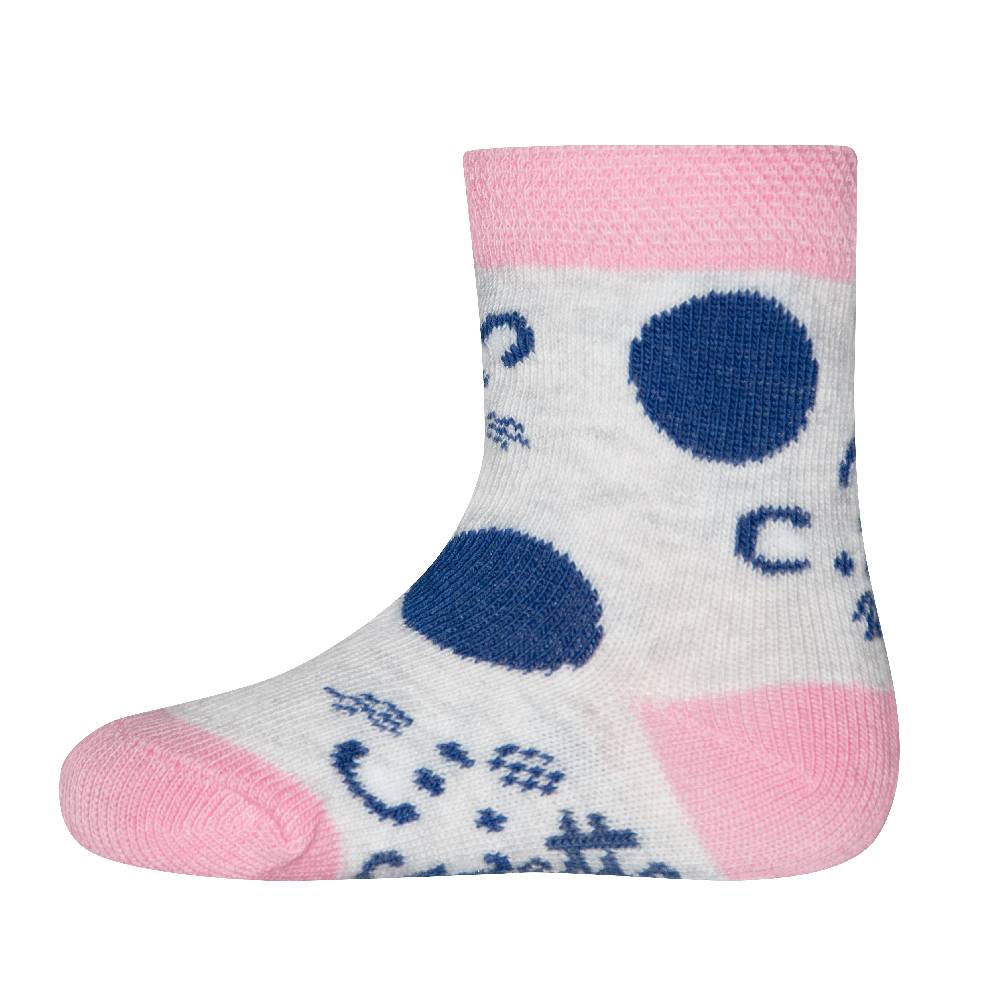 Sanetta Mädchen-Socken (Doppelpack) Graumelange und Pink Bis zu 60% Rabatt