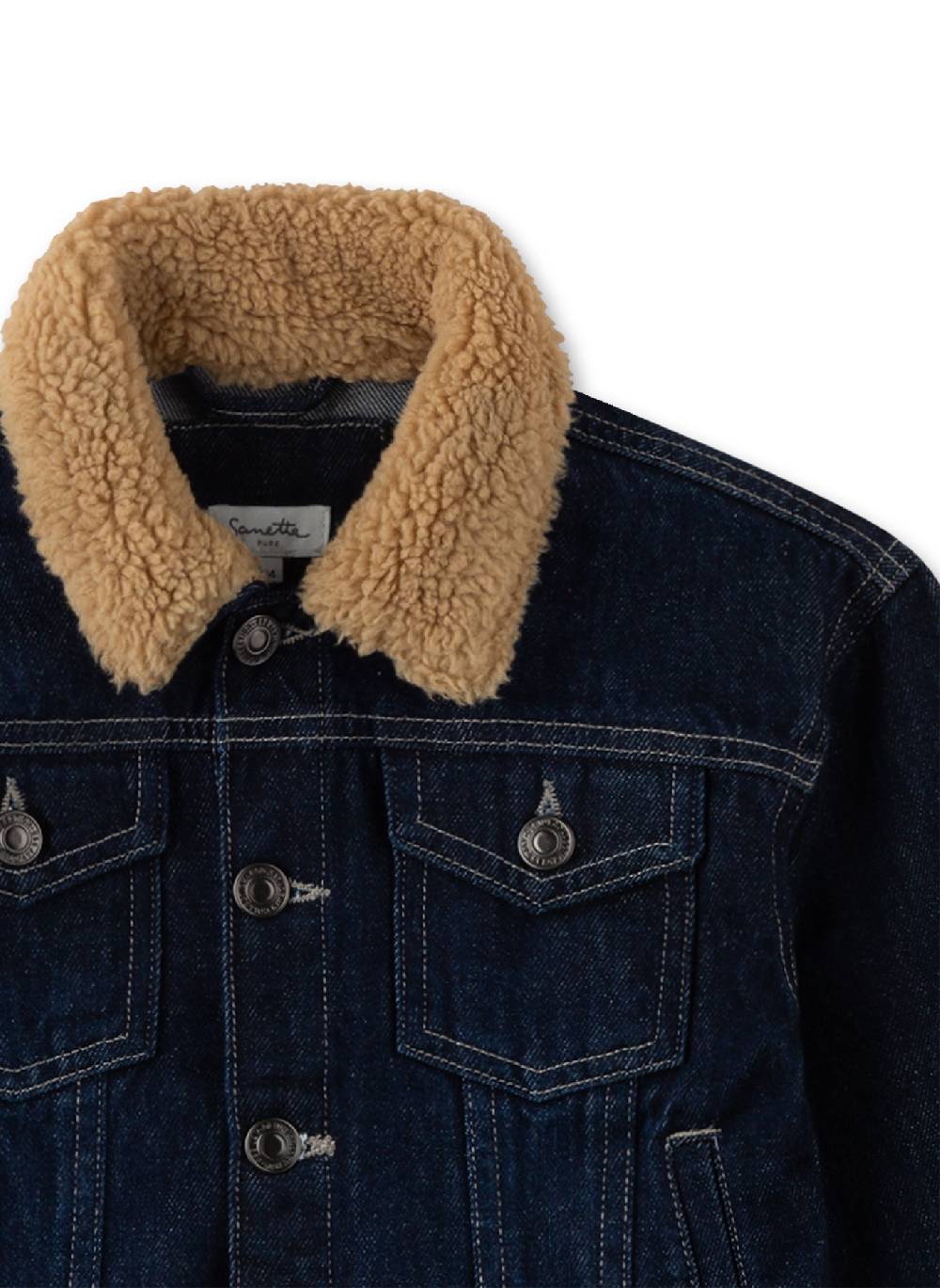 Sanetta Kinder-Jeansjacke Blau Limitierter Zeitrabatt