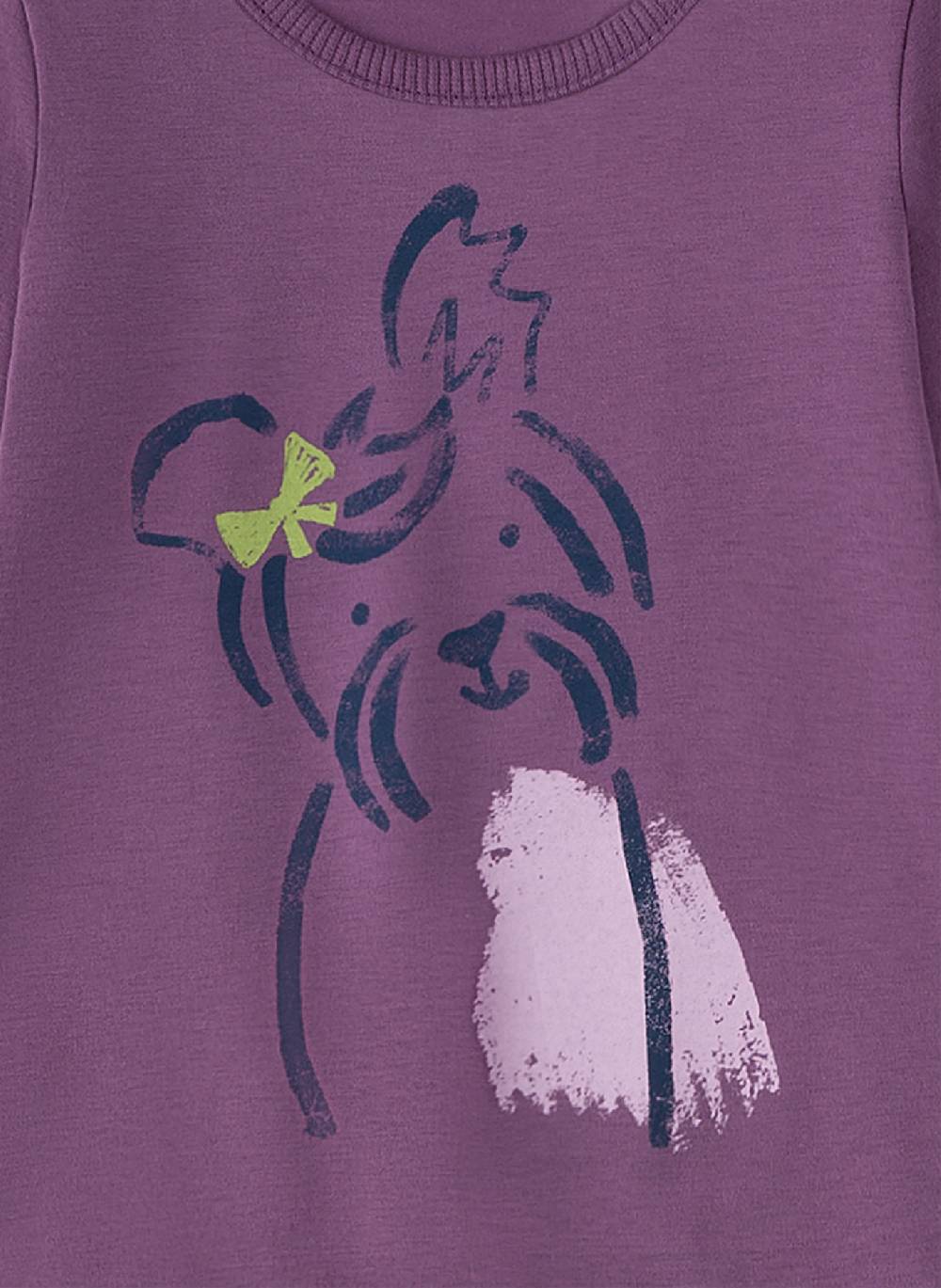 Sanetta Mädchen-Langarmshirt Lila Sonderangebot