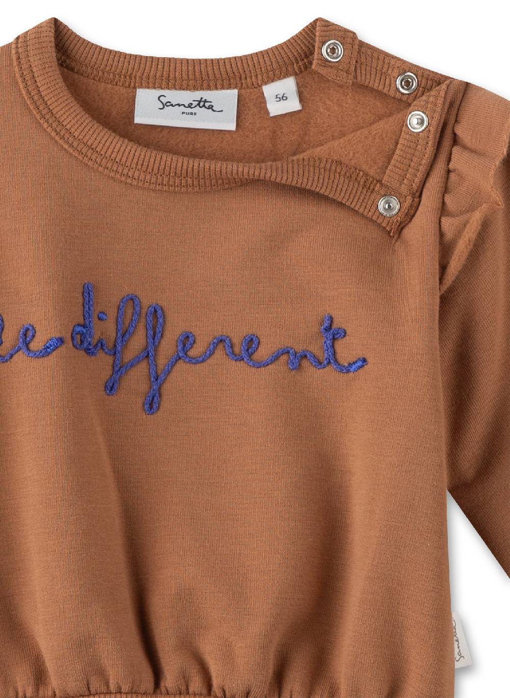 Sanetta Mädchen-Sweatshirt Braun Versandkostenfrei