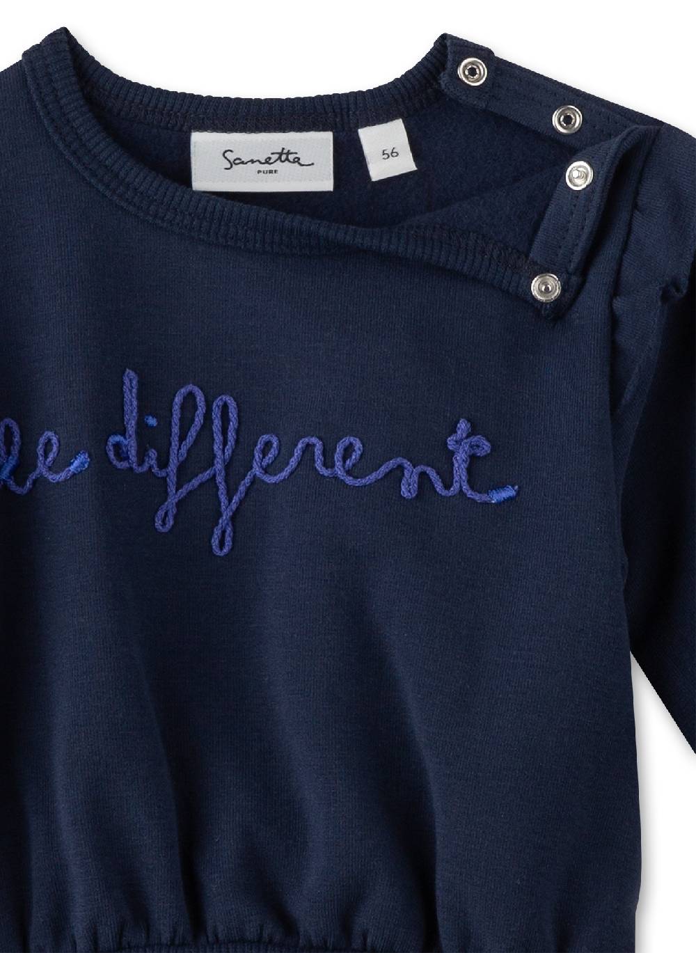 Sanetta Mädchen-Sweatshirt Blau Exklusivangebot