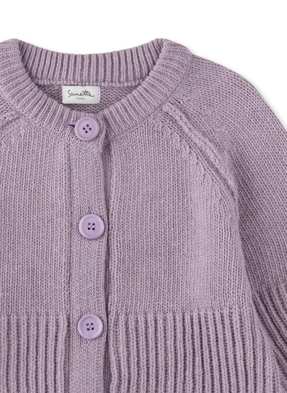 Sanetta Strickjacke Lila Cyber Monday