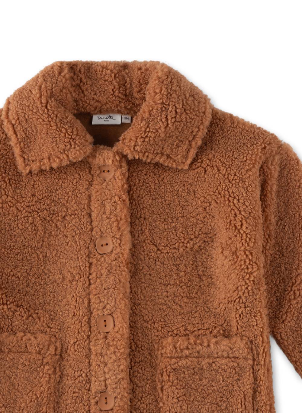 Sanetta Teddyjacke Braun Letzter Tag