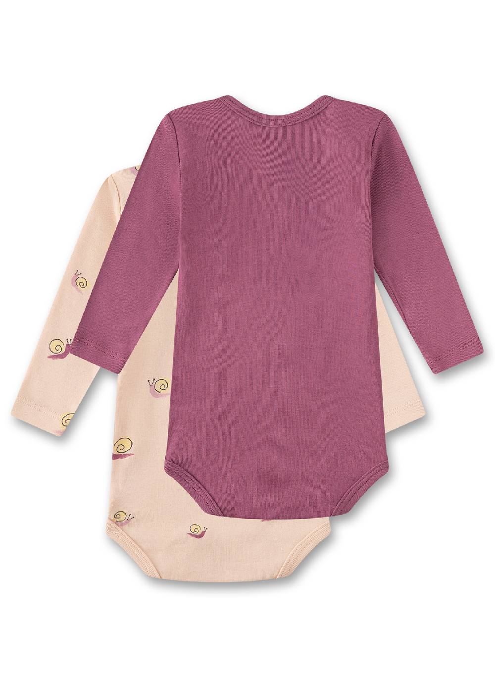 Sanetta Baby-Body langarm (Doppelpack) Beige Bis zu 65% Rabatt