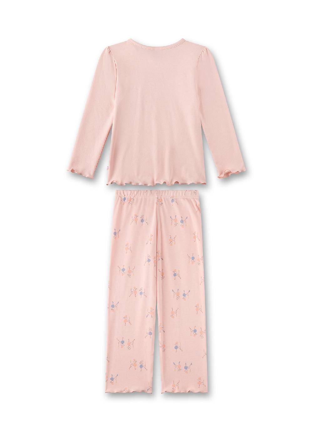 Sanetta Mädchen-Schlafanzug lang Rosa Discount Store für neue Produkte