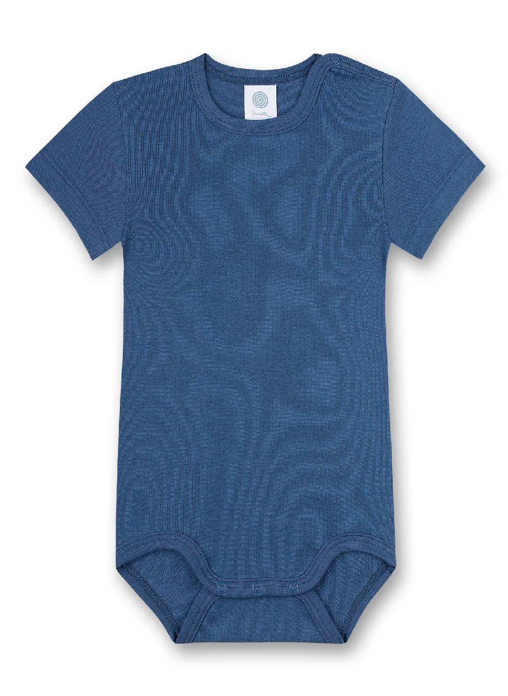 Sanetta Body kurzarm (Dreierpack) Blau Ringel und Weiß Outlet