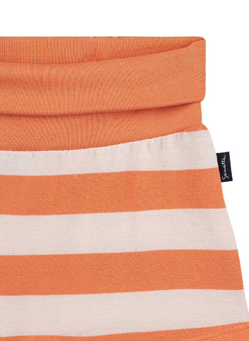 Sanetta Jungen-Shorts Orange Schlussverkauf