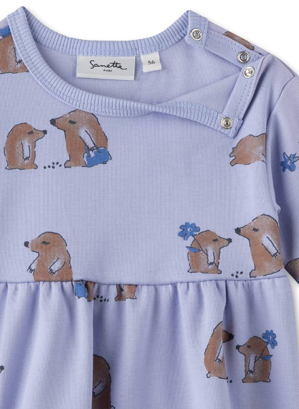 Sanetta Mädchen-Kleid Blau Im Verkauf