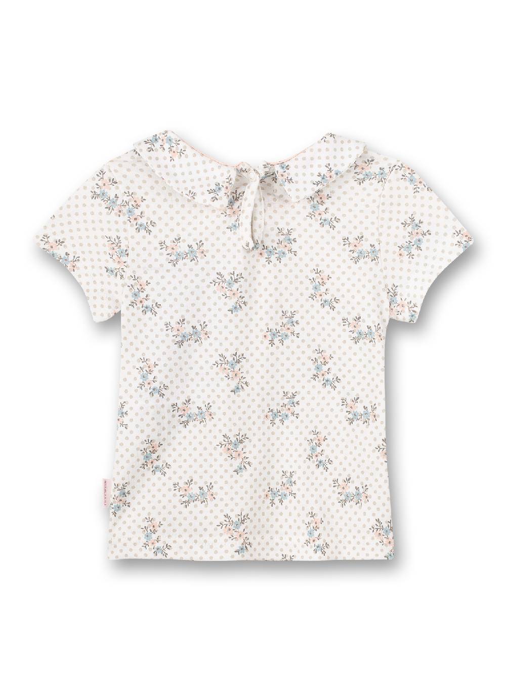 Sanetta Mädchen T-Shirt Off-White Dots-Allover Fluffy Duckling JETZT KAUFEN