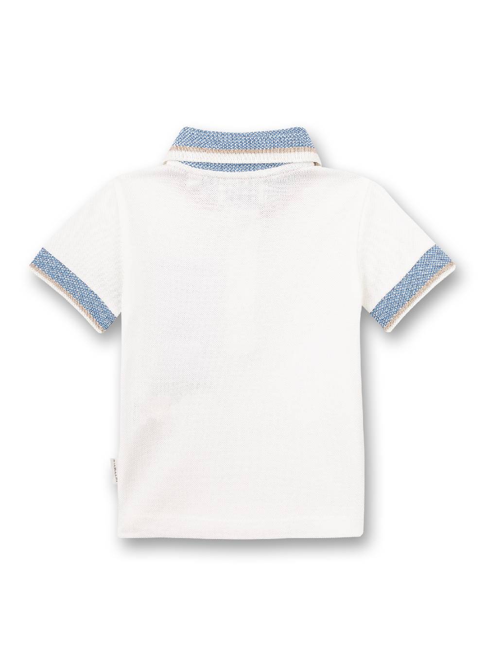 Sanetta Jungen-Poloshirt Off-White Little Lobster Letzte 2 Tage