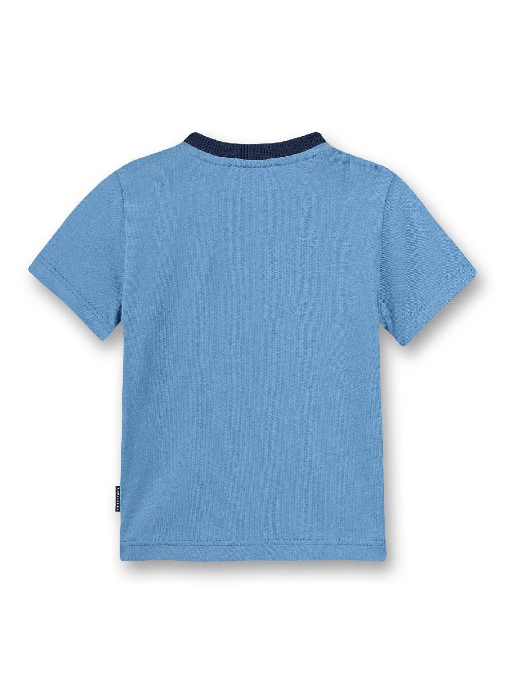 Sanetta Jungen T-Shirt Blau Little Lobster Letzter Tag