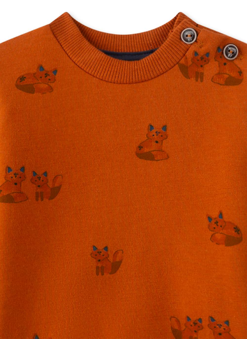Sanetta Jungen-Sweatshirt Orange Rabatte dieses Monats
