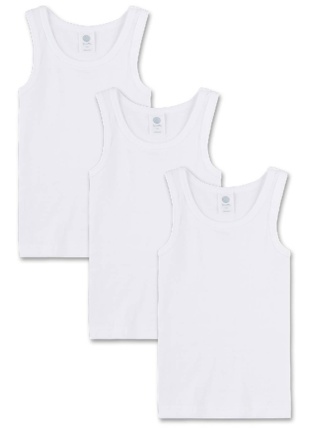 Sanetta Jungen-Unterhemd (Dreierpack) Hotsell