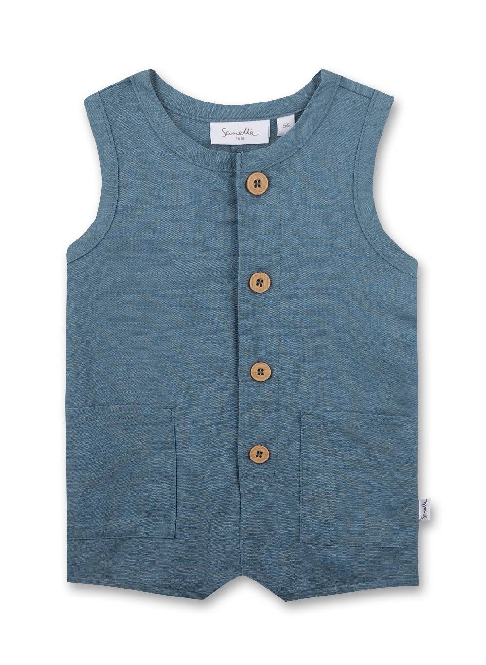 Sanetta Jungen-Overall kurz Blau Top Angebot