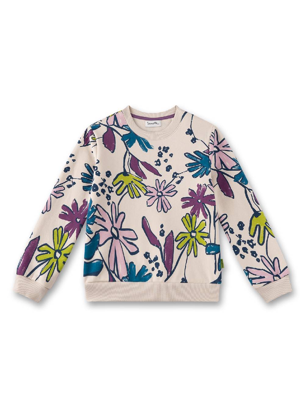 Sanetta Mädchen-Sweatshirt Beige