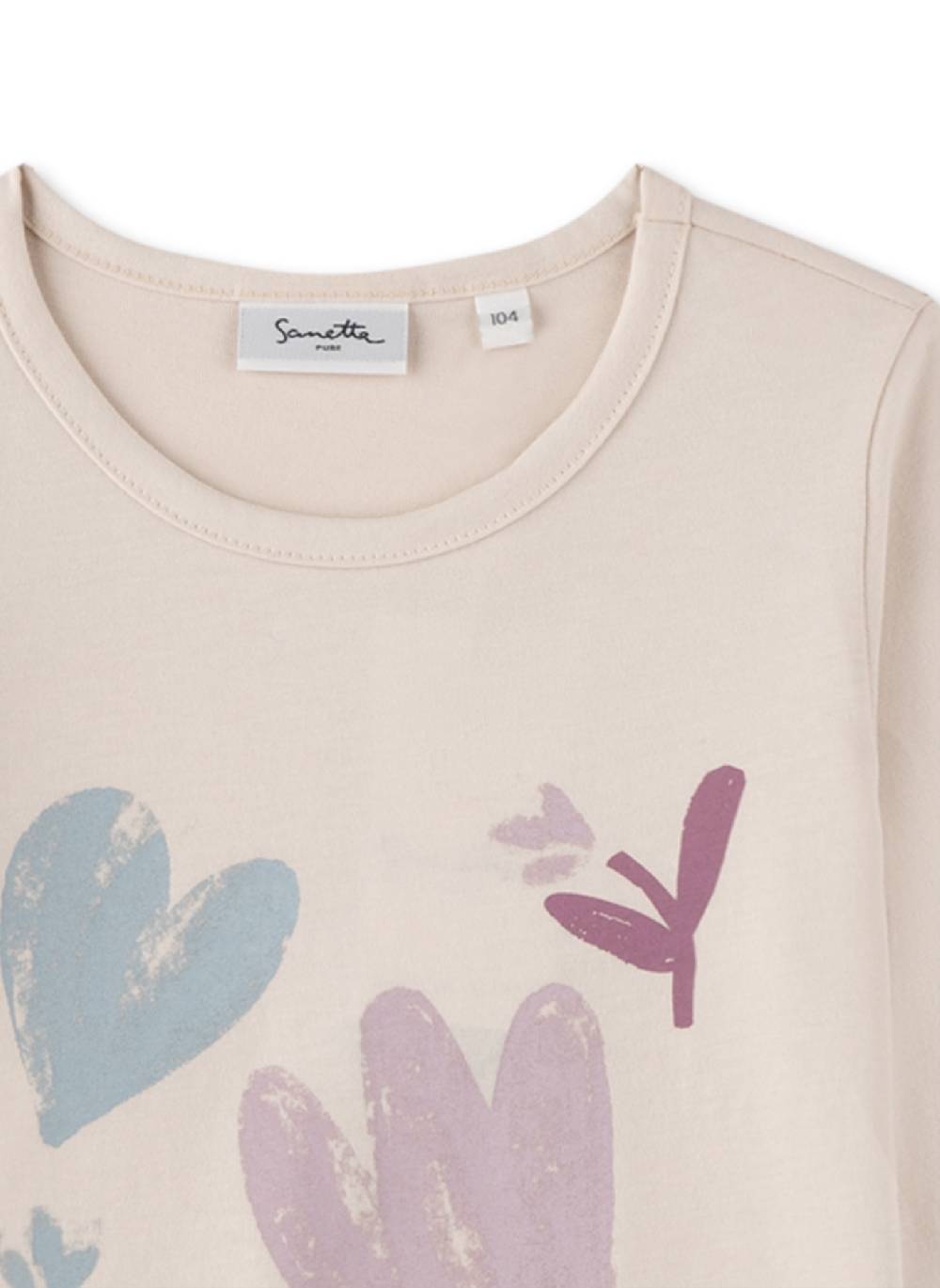 Sanetta Mädchen-Langarmshirt Beige Hotsell