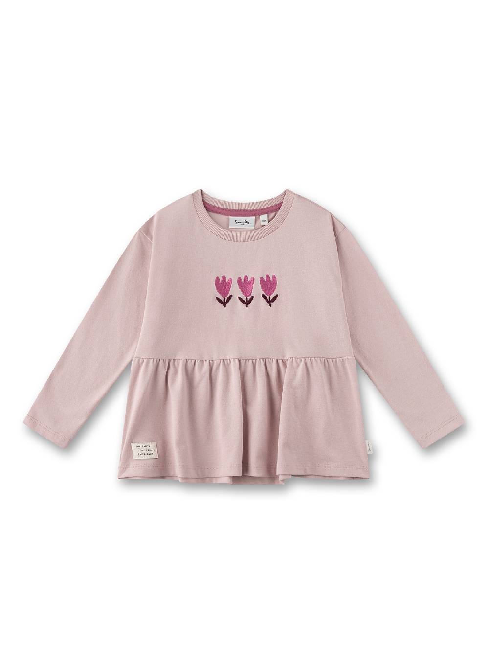 Sanetta Mädchen-Langarmshirt Rosa Sonderangebot