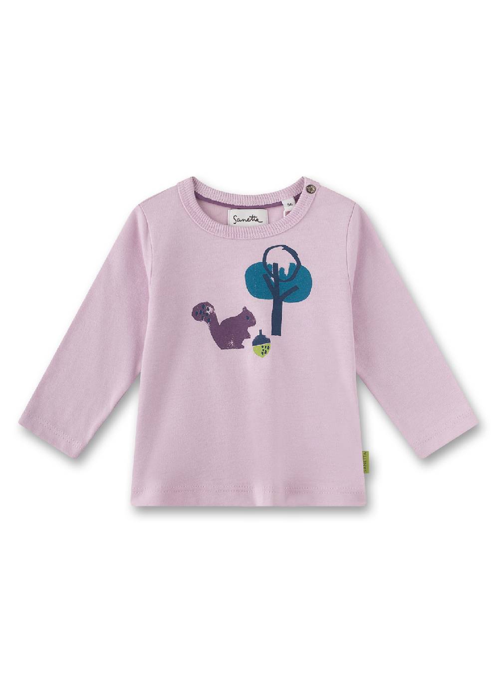 Sanetta Mädchen-Langarmshirt Rosa Rabatt