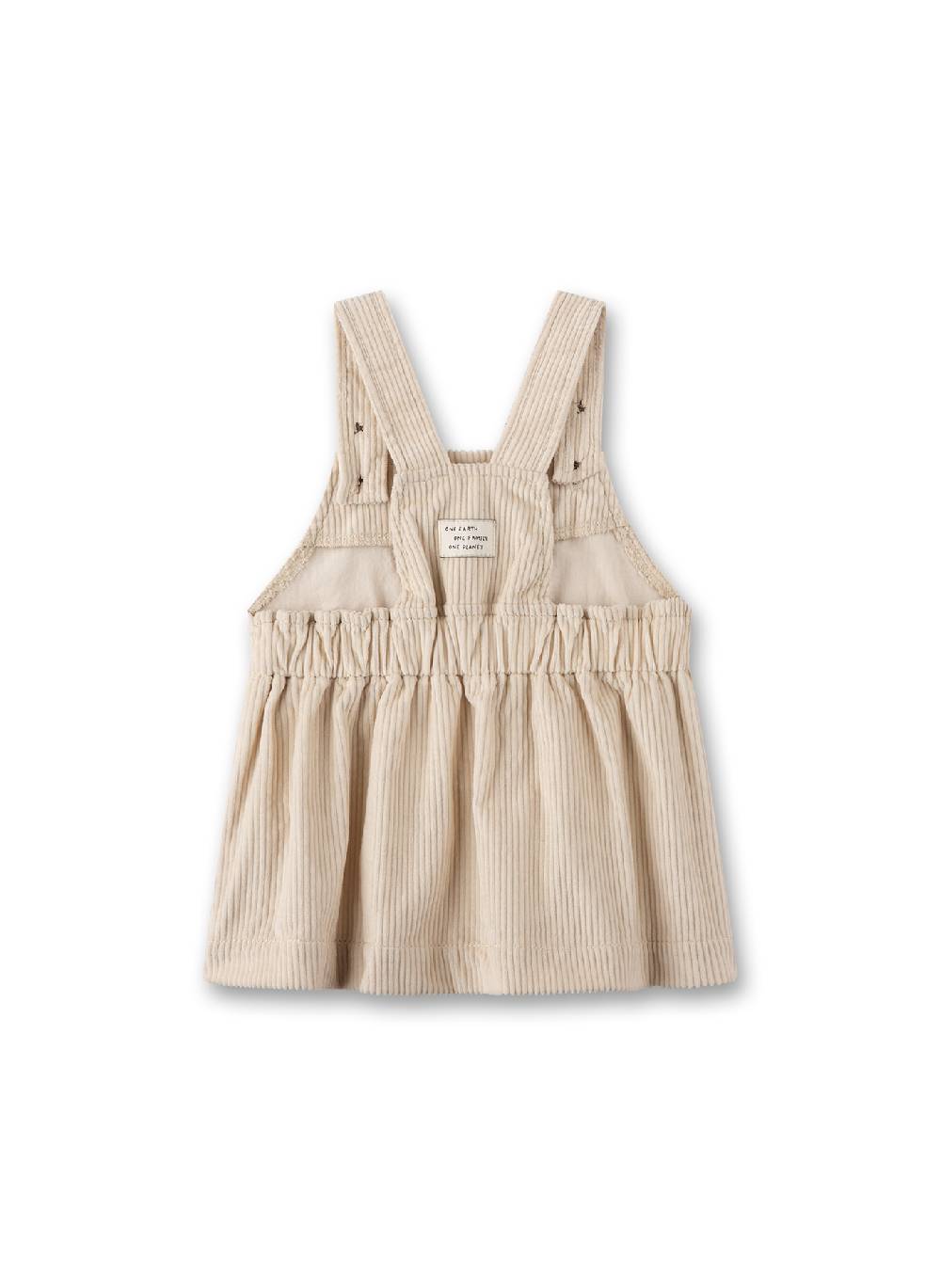Sanetta Mädchen-Kleid Beige Online Shopping