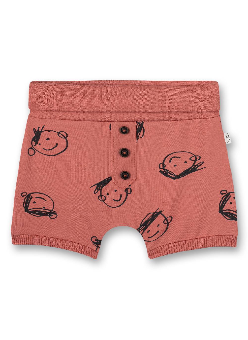 Sanetta Unisex-Shorts Rot Online Outlet