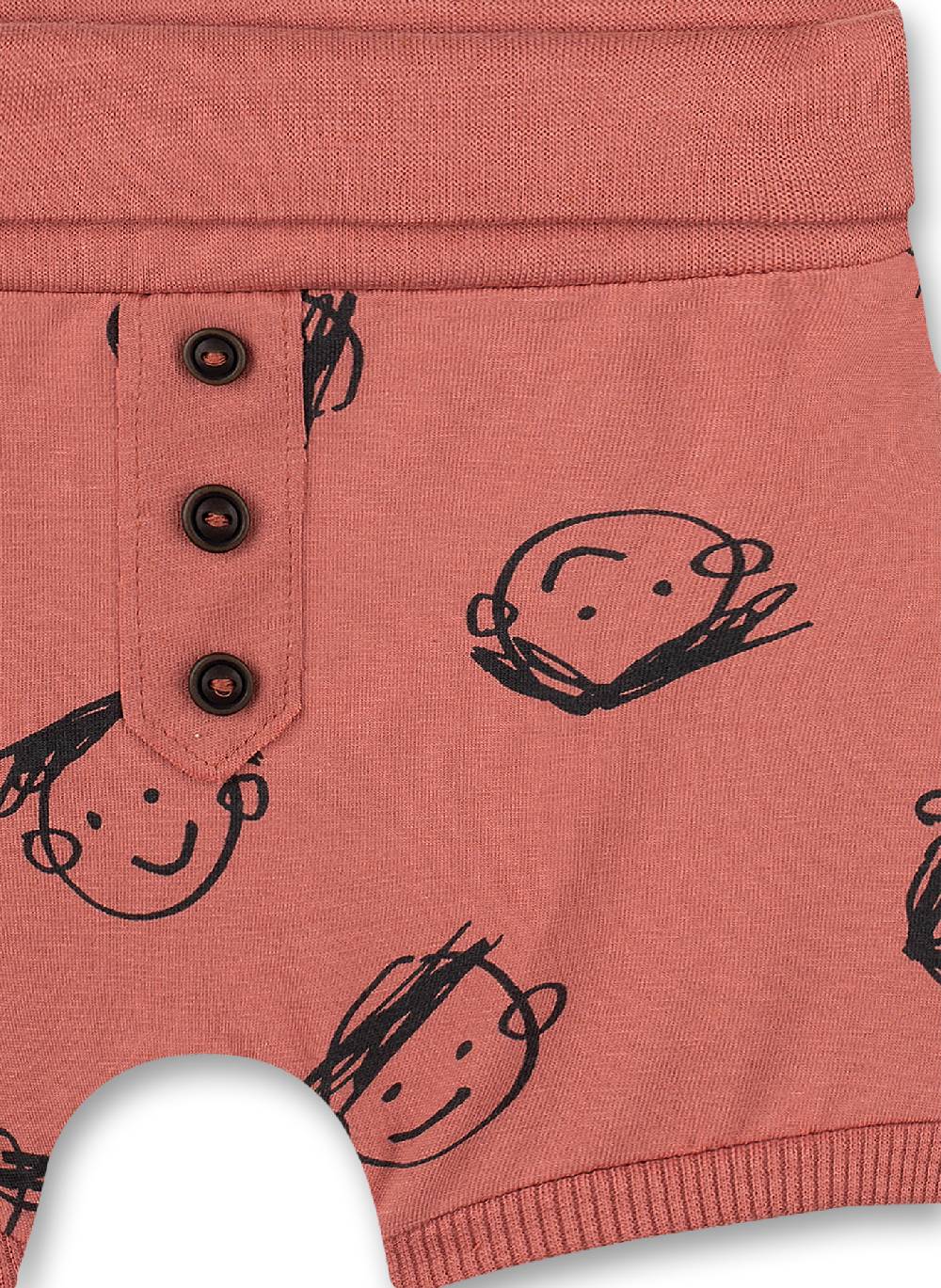 Sanetta Unisex-Shorts Rot Online Outlet