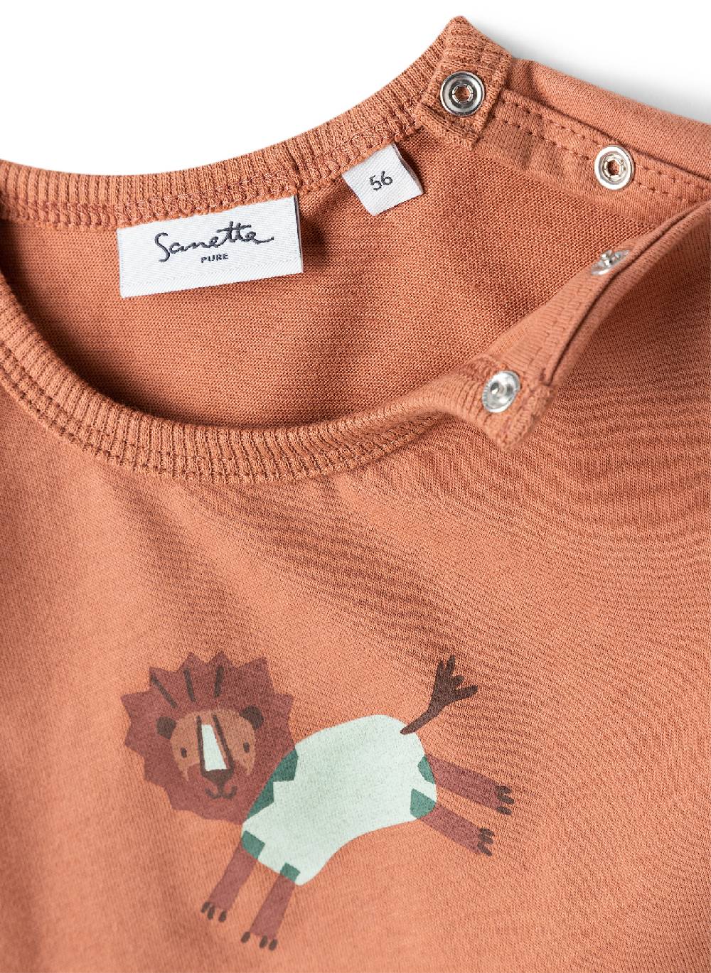 Sanetta Jungen T-Shirt Braun Zeitbegrenzte Promotion