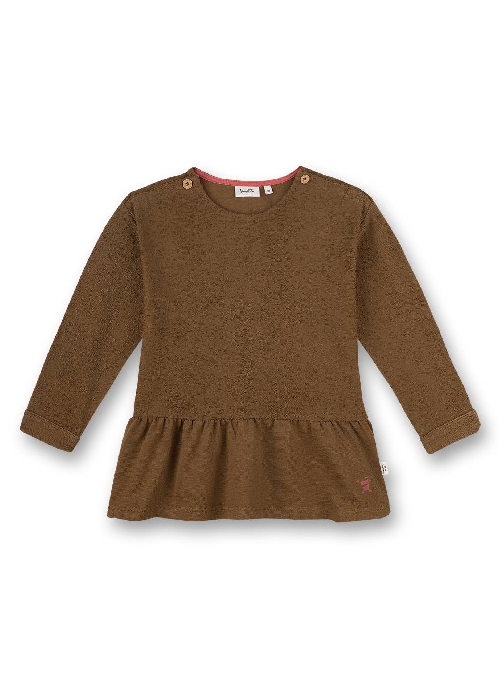 Sanetta Mädchen-Sweatshirt Braun Rabatt