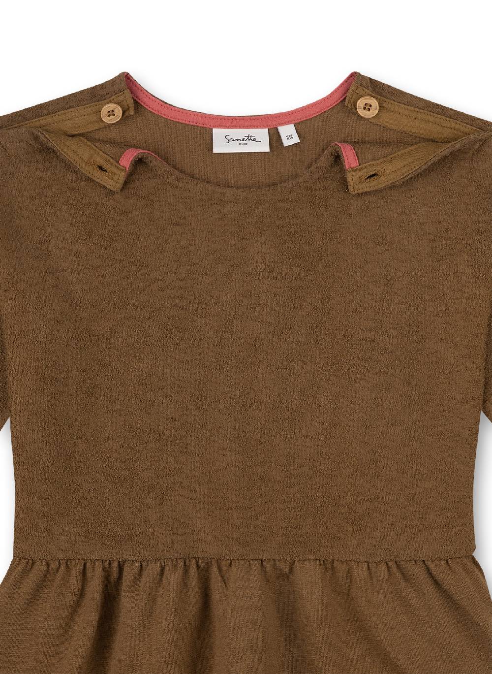 Sanetta Mädchen-Sweatshirt Braun Rabatt